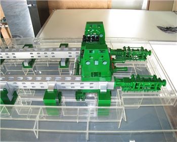 西安重型機械廠軋鋼機模型案例